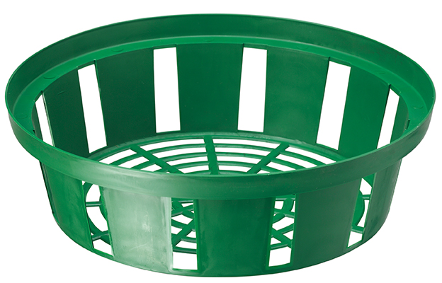 Koszyk do cebulek okrągły 18cm | Zieleń trawiasta