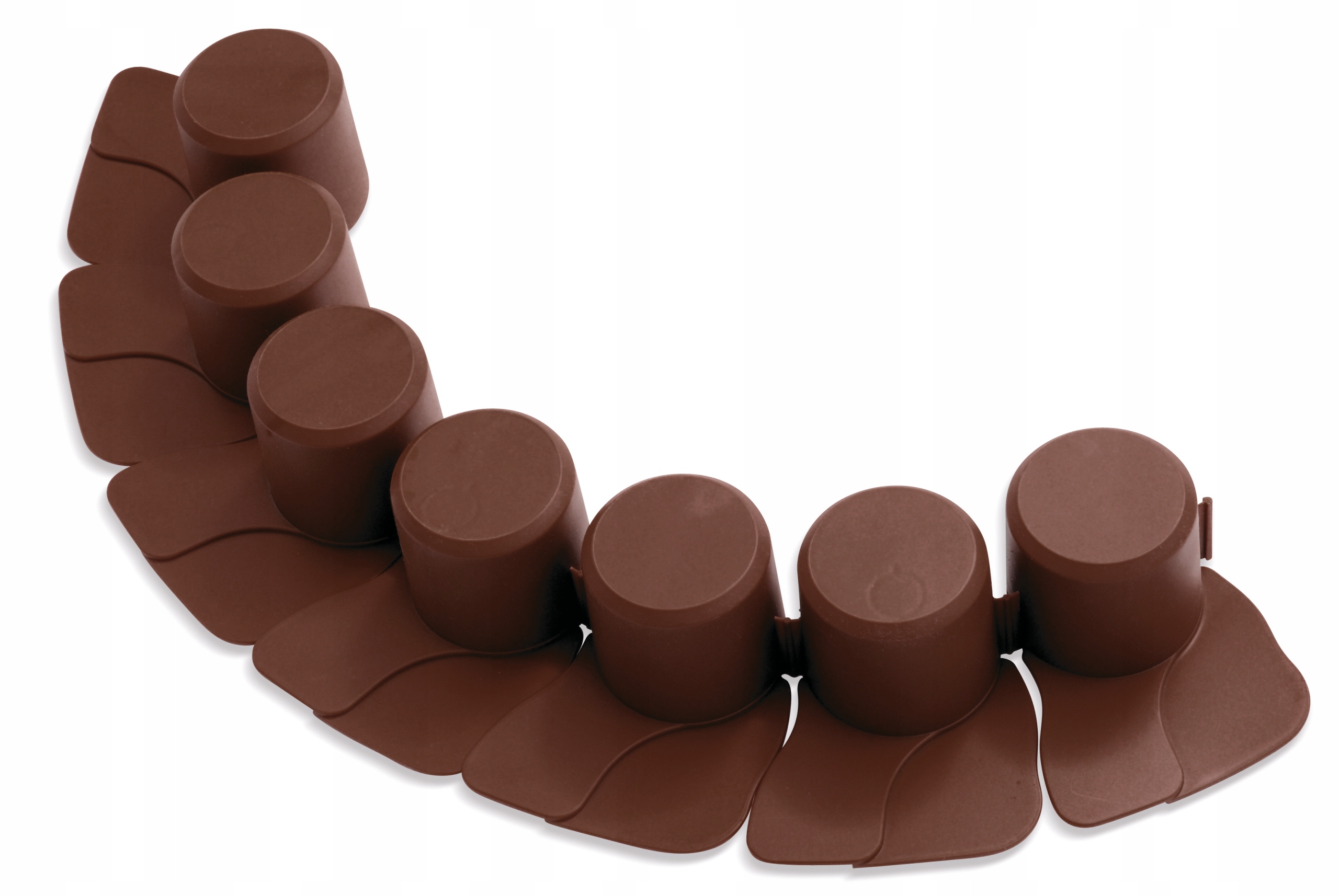 Palisada ogrodowa z kołnierzem IPAL7 20m Płotek