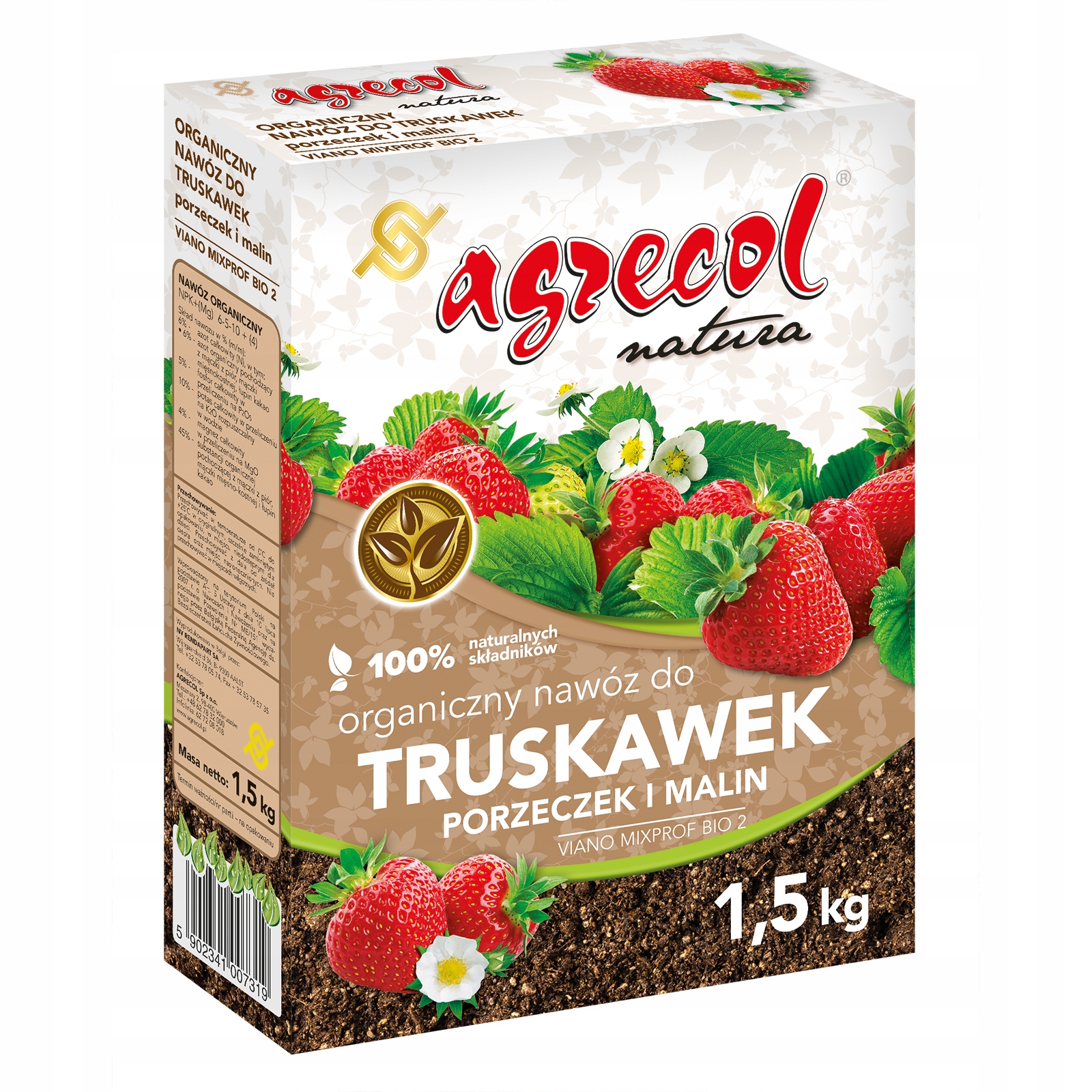 VIANO MIXPROF BIO 2 do truskawek 1,5 kg