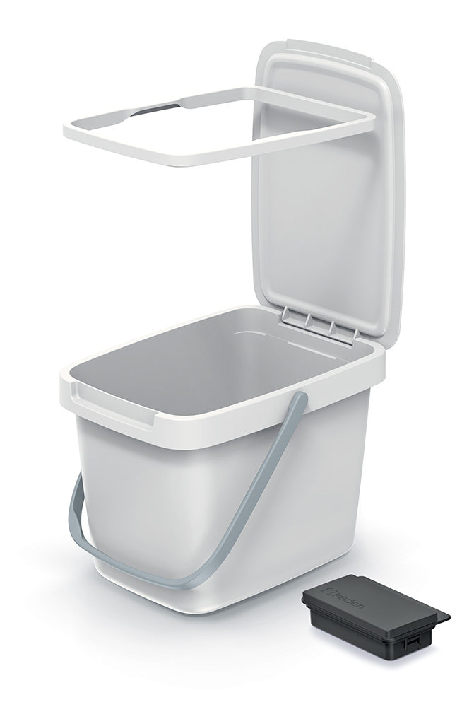 Kosz na śmieci 20L SYSTEMA Q COLLECT | Jasny brąz