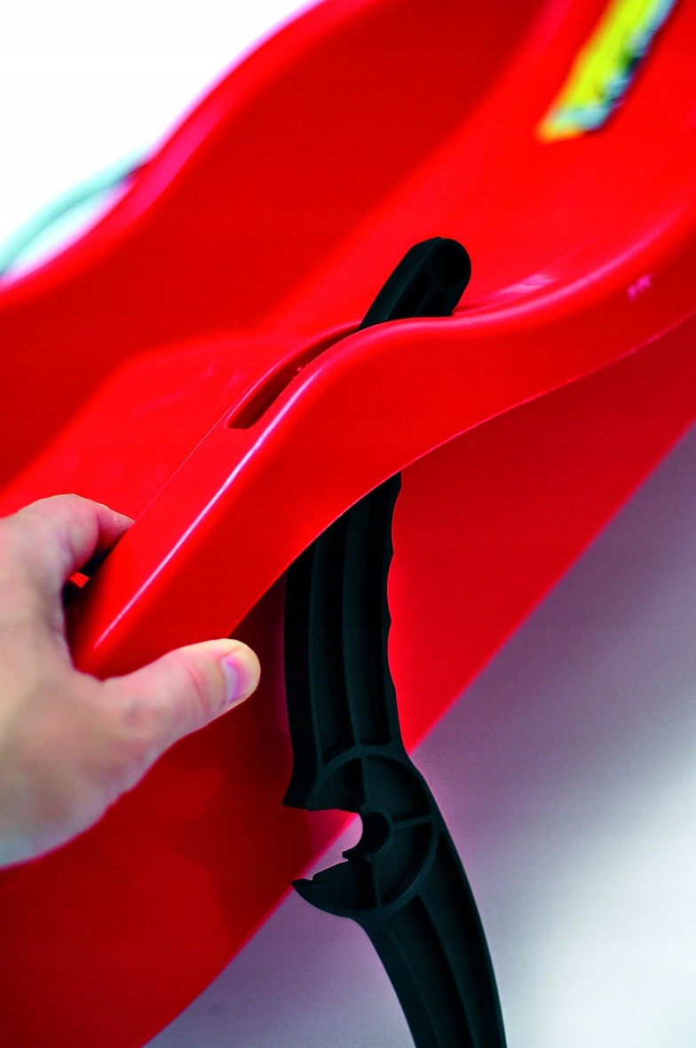 2x Sanki Ślizg Bobslej z hamulcami Szybki jeździk