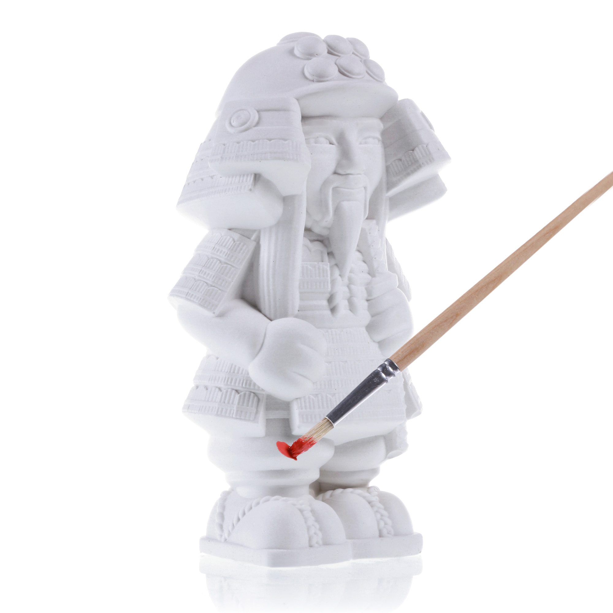 Kolorowanka 3D Samurai Figurka gipsowa