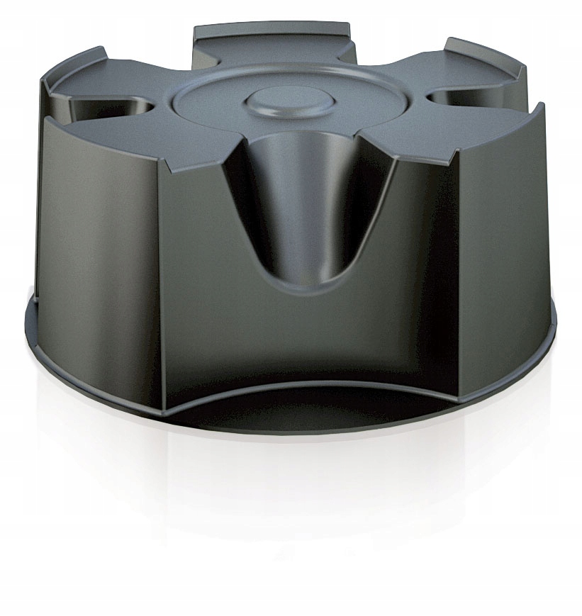 Zbiornik AQUACAN 210 l + przyłącza, podstawa | Grafit, Pojemność: 210 l, Wymiary 56x60x113 cm, Kolor Grafit, Waterform, Prosperplast