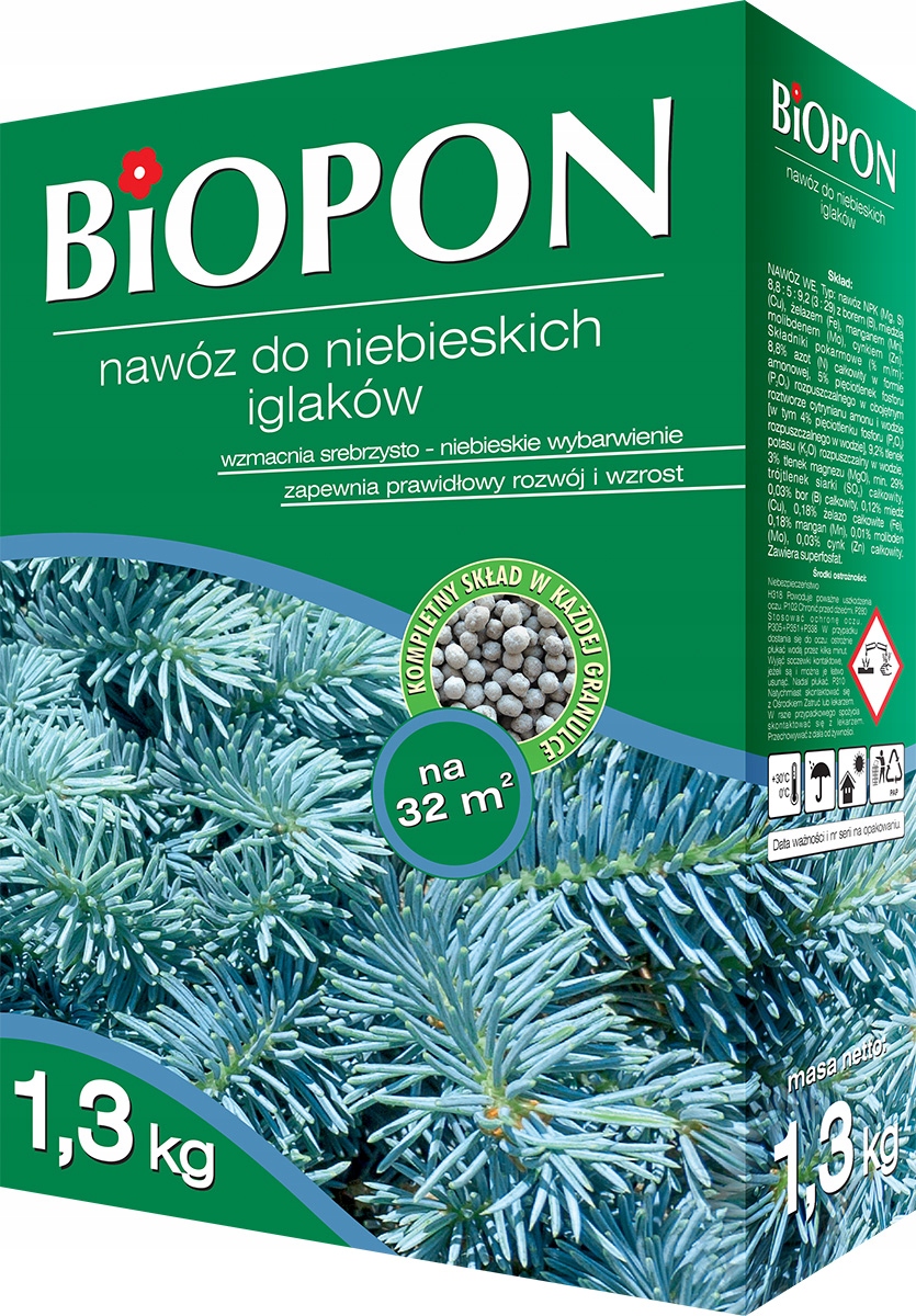 BIOPON Nawóz do niebieskich iglaków 1,3kg