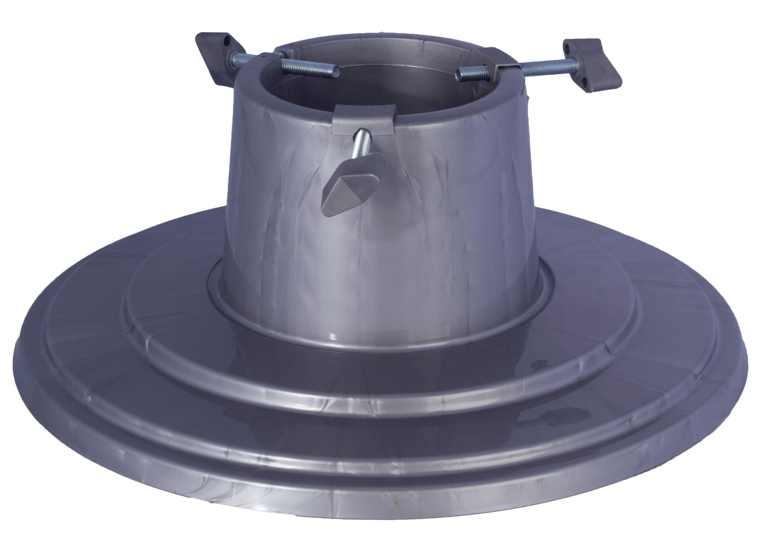 Stojak choinkowy Orbit z odżywką Biopon | Srebrny