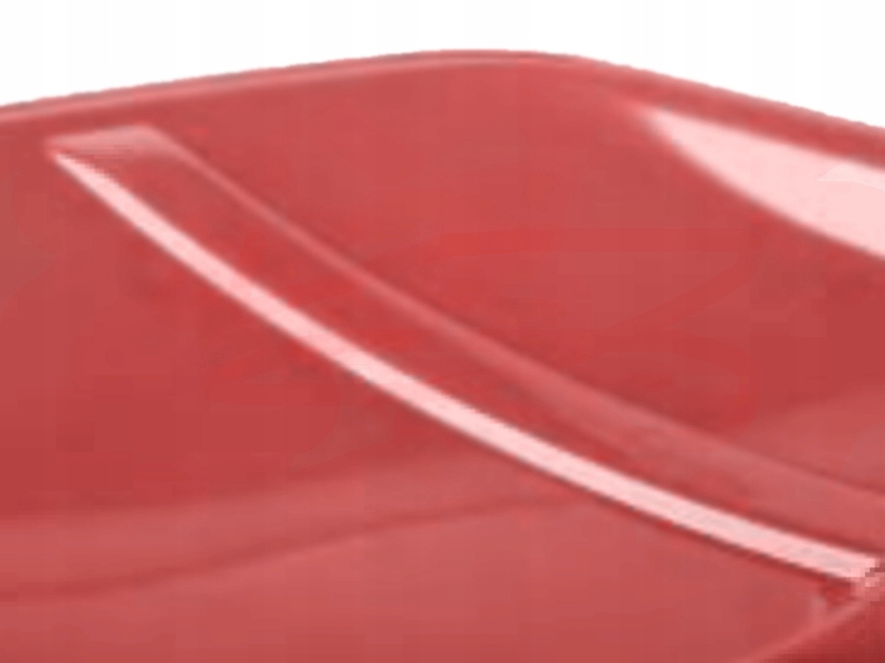 Sanki, talerz SPEED + ślizg KID2, Czerwony