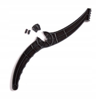 Sanki Bobslej HORNET z hamulcami + Ślizg Jabłuszko