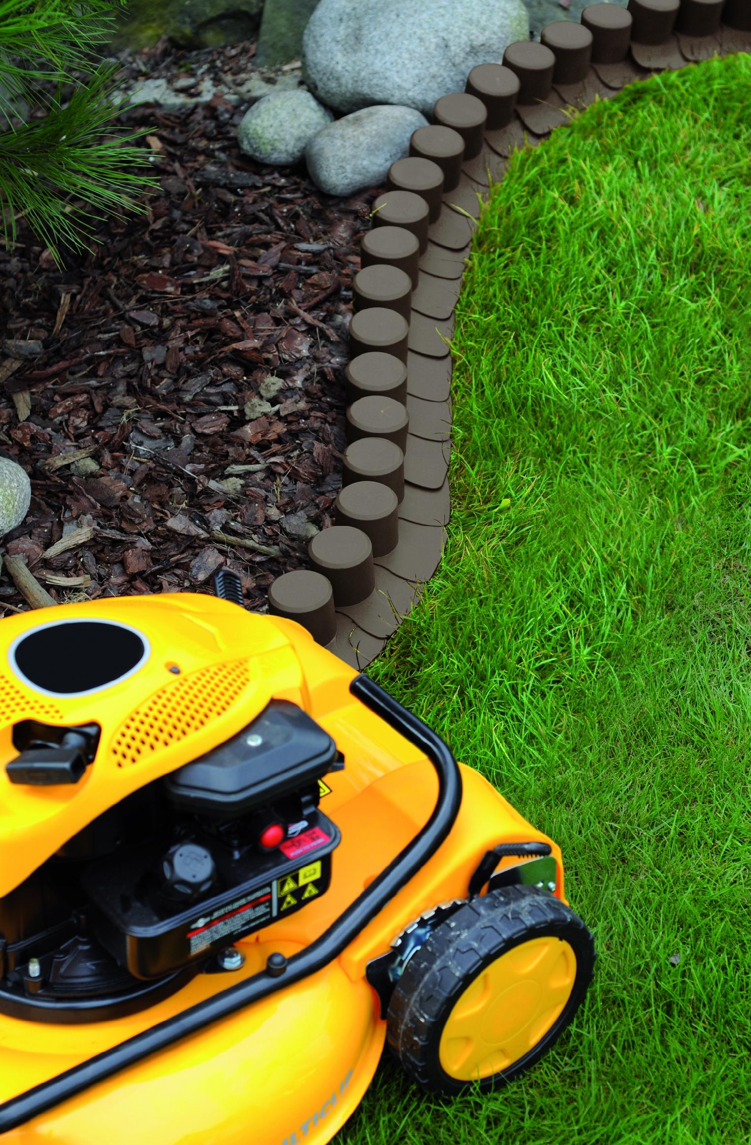 Palisada ogrodowa z kołnierzem IPAL6 Płotek 9,6m