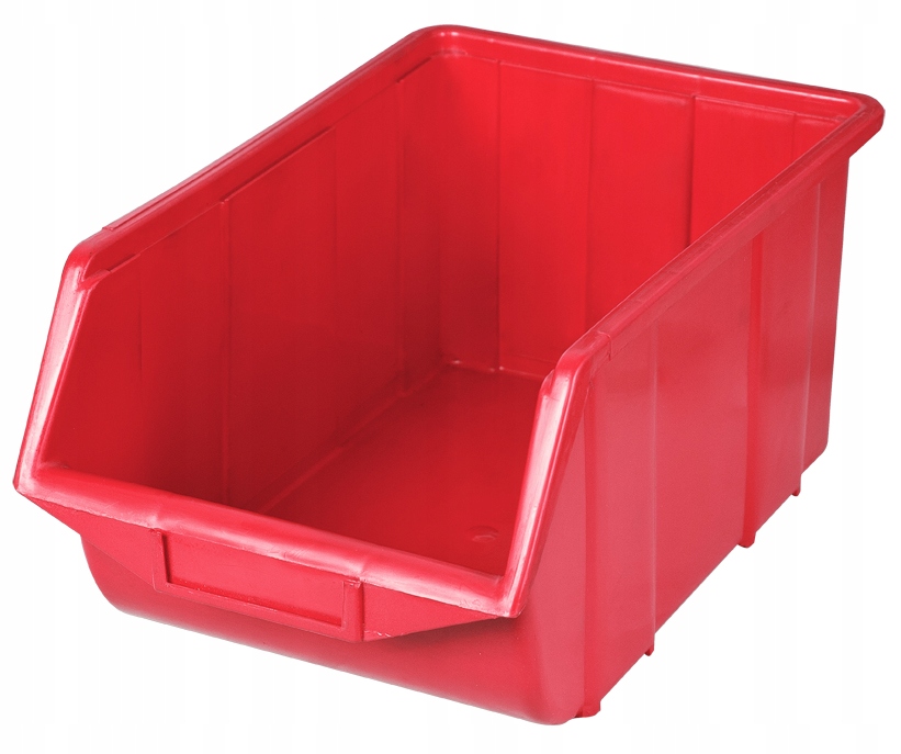 Pojemnik magazynowy - Ecobox duży | Czerwony