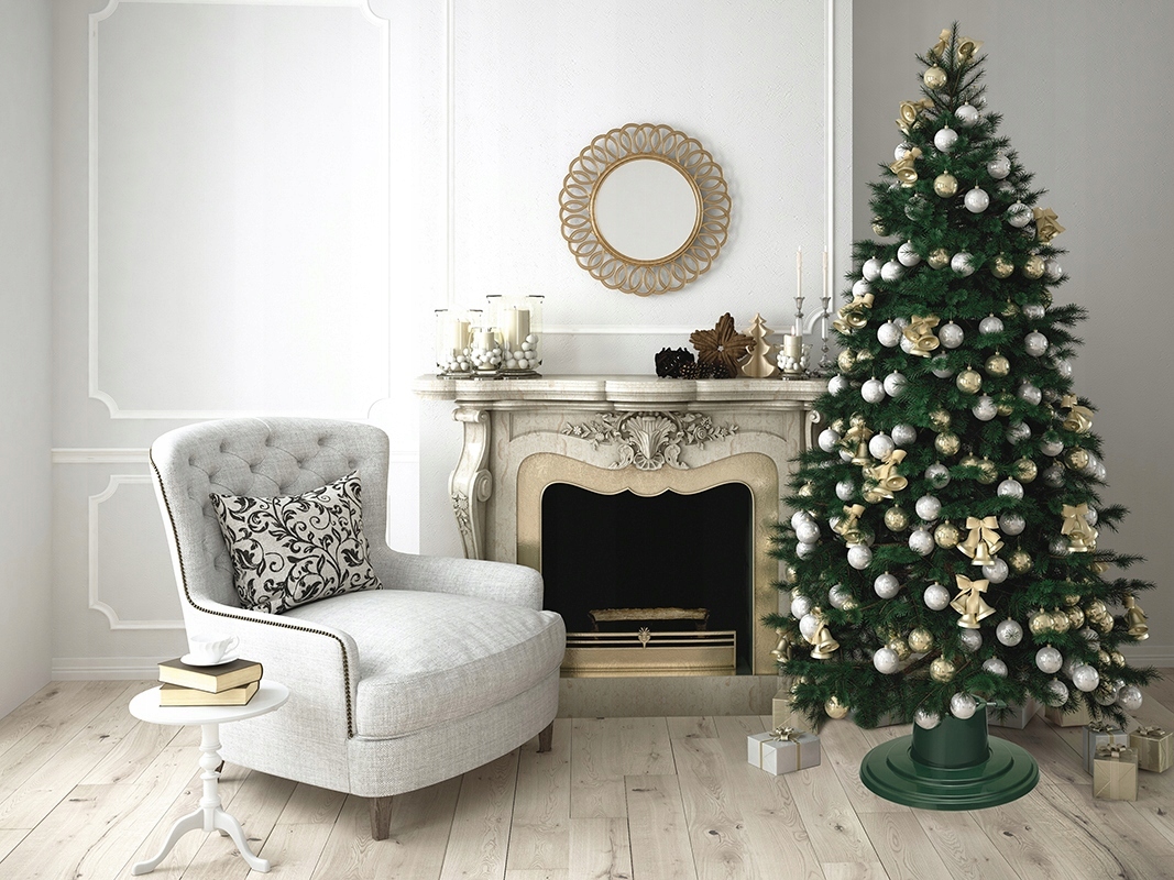 Stojak choinkowy Orbit | Zielony