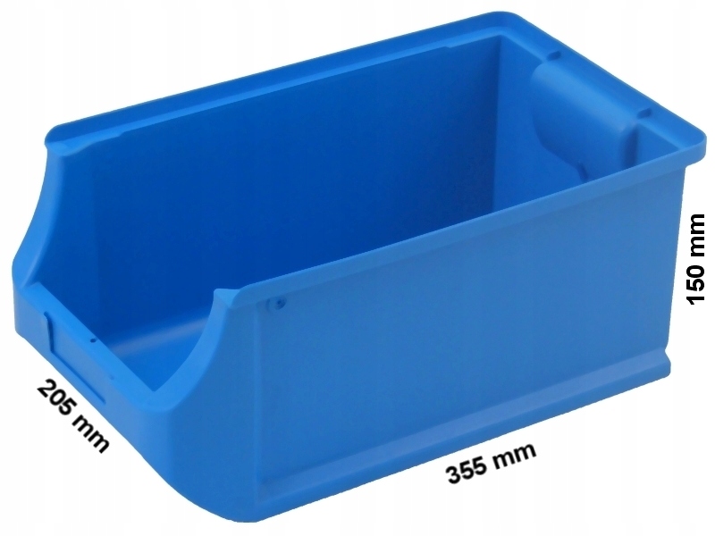 Pojemnik magazynowy - ProfiPlus 4 | Niebieski