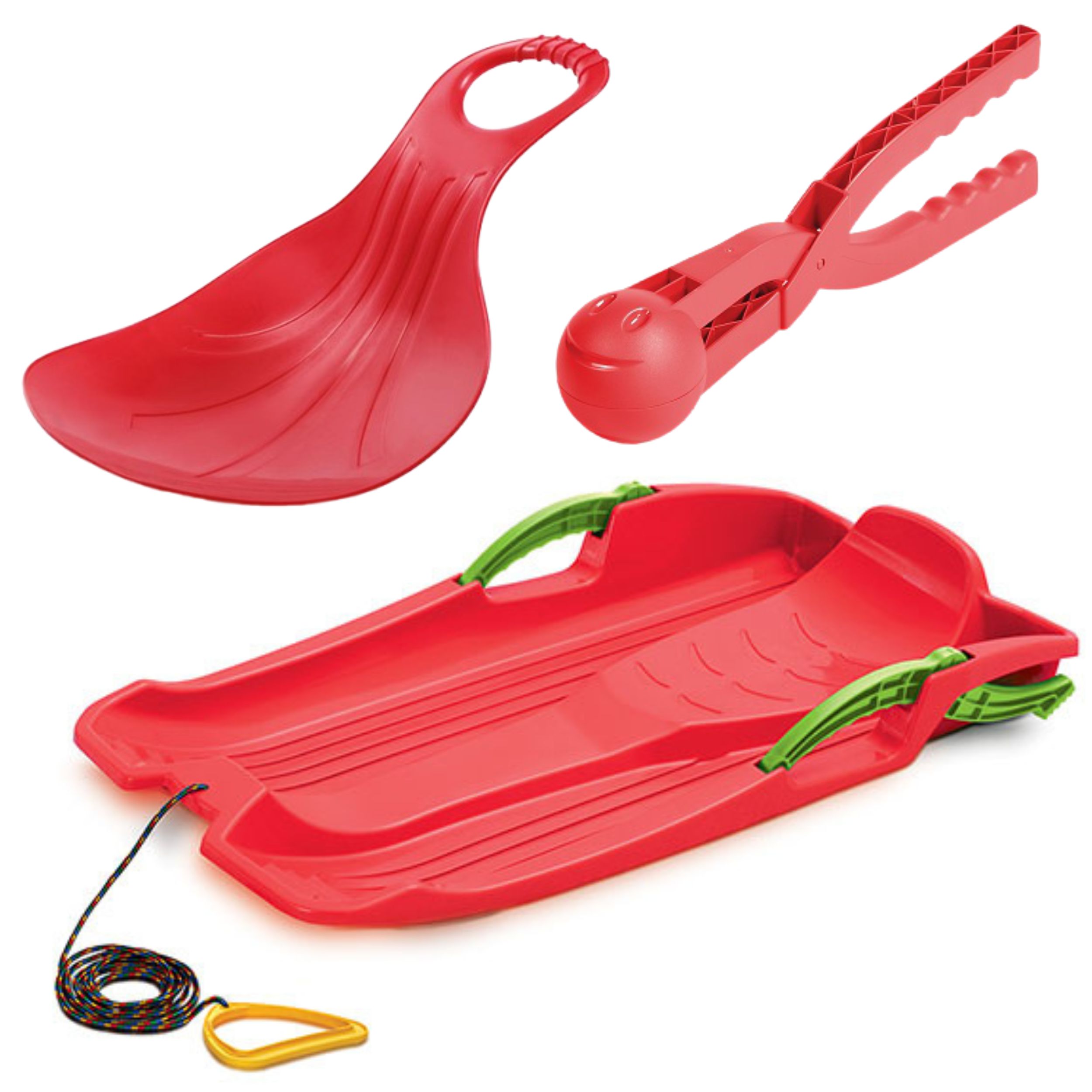 Sanki z hamulcami, Bobslej, + ślizg jabłuszko KID2 + kulkomat IKUL1