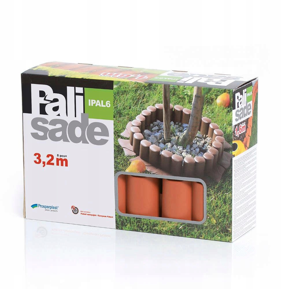 Palisada ogrodowa IPAL6 Obrzerze Krawężnik 3,2m