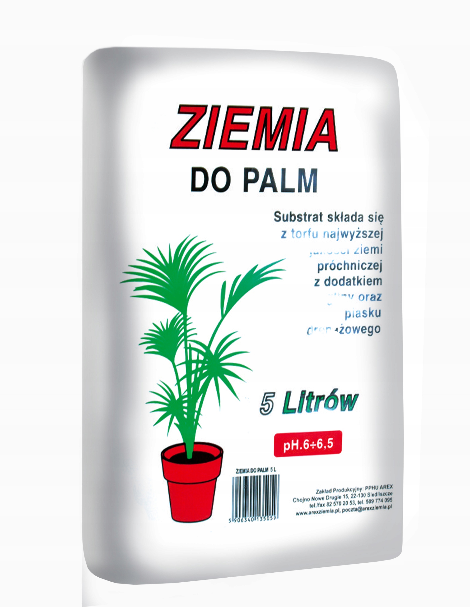 Ziemia do palm Arex 5l