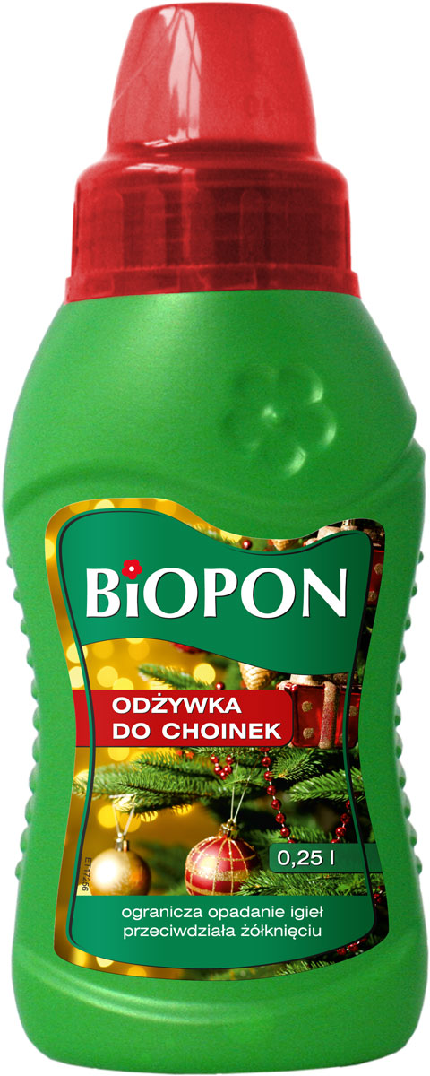 Stojak choinkowy Orbit z odżywką Biopon | Srebrny