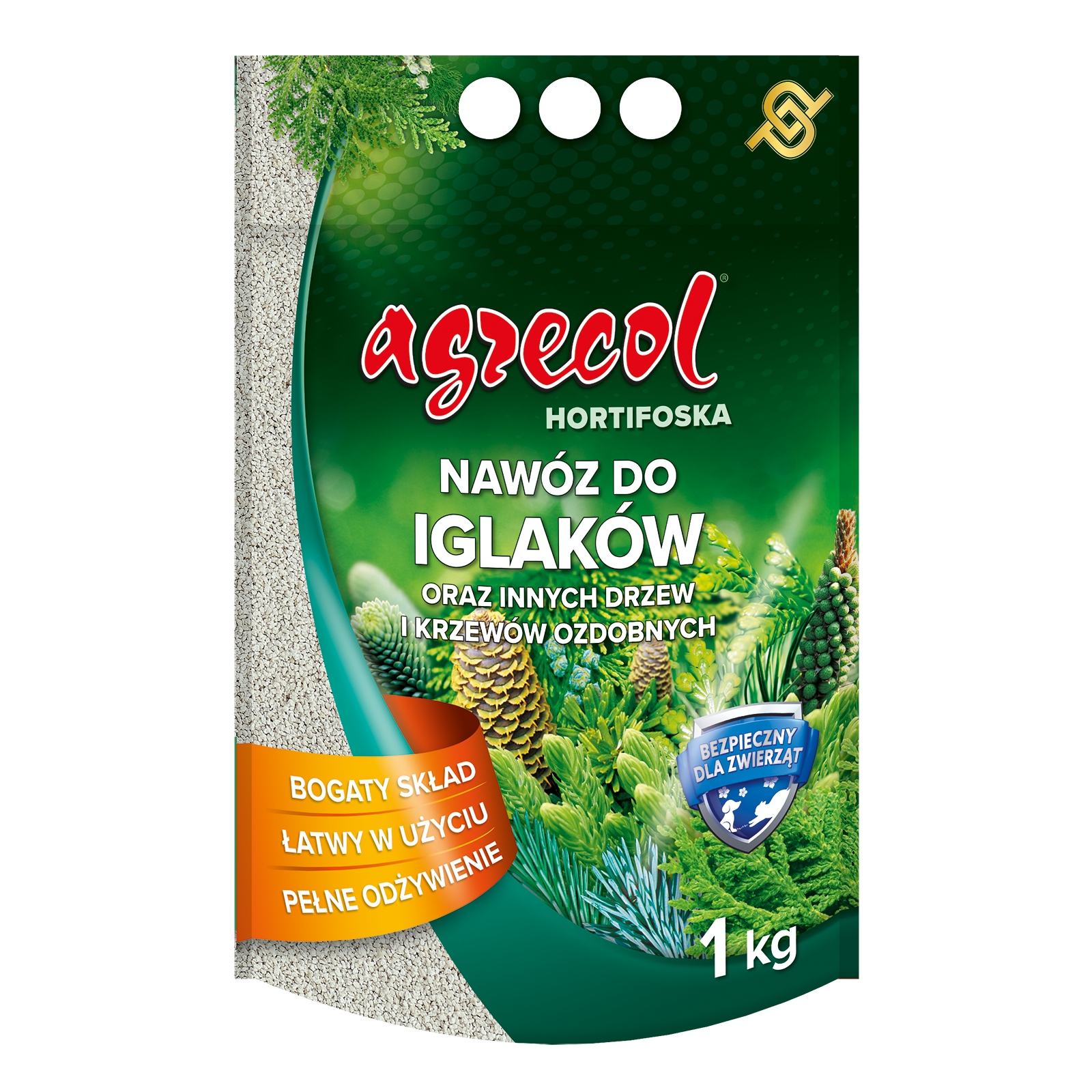 Nawóz do iglaków oraz innych drzew i krzewów ozdobnych 1kg