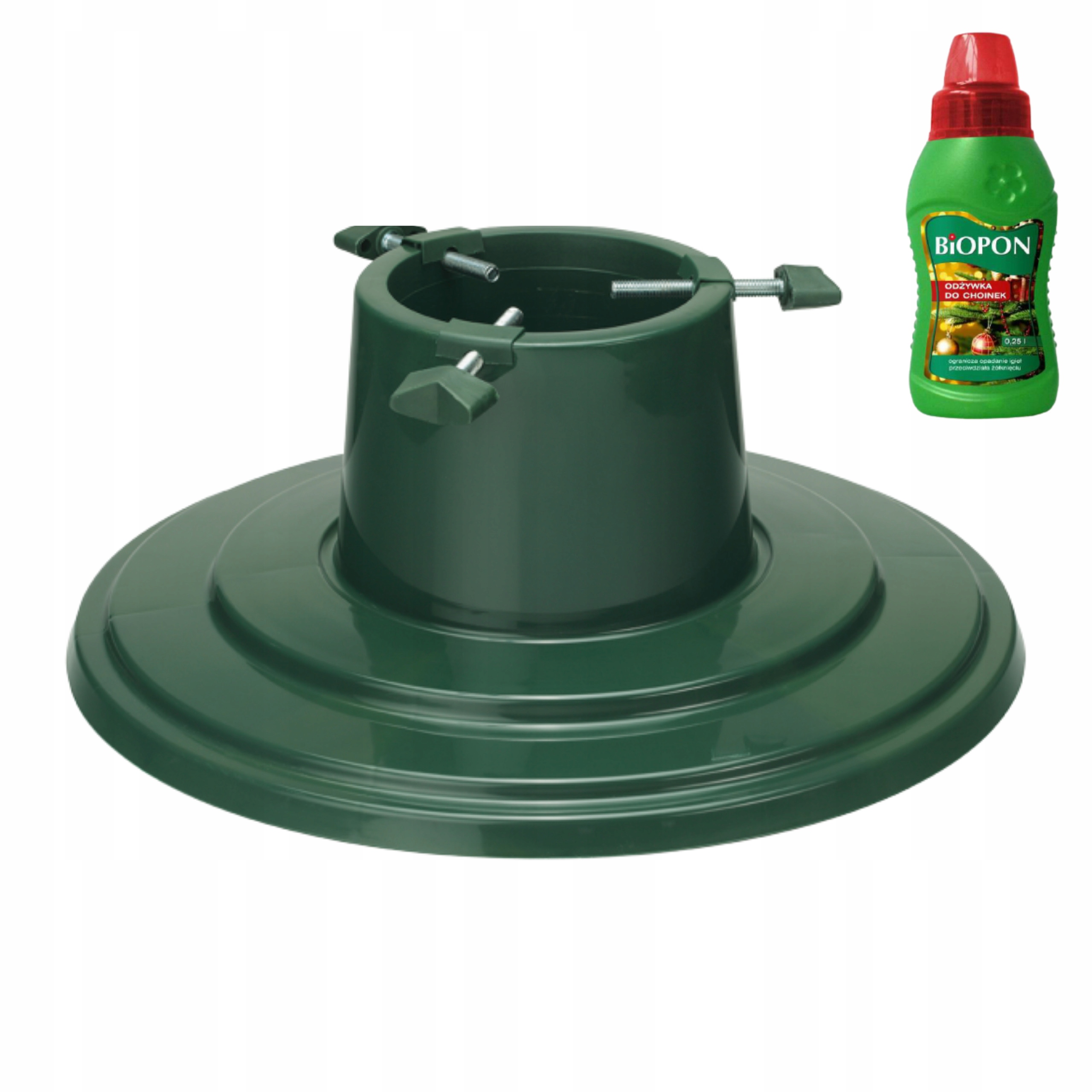 Stojak choinkowy Orbit z odżywką Biopon | Zielony