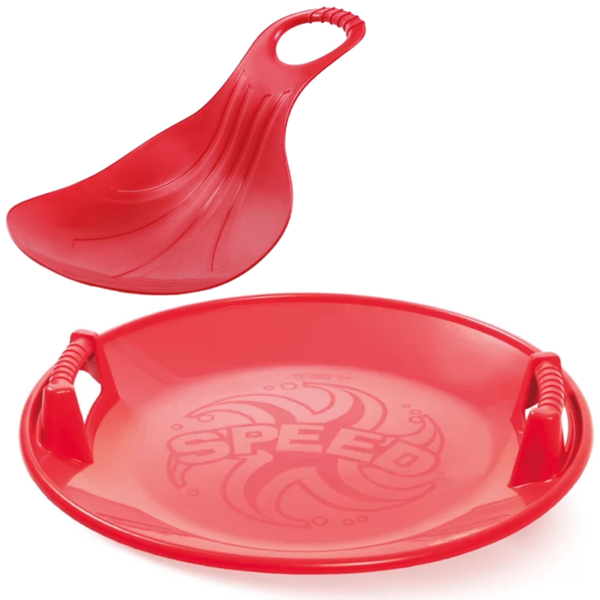 Sanki talerz zjazdowy SPEED + ślizg KID2 Jabłuszko