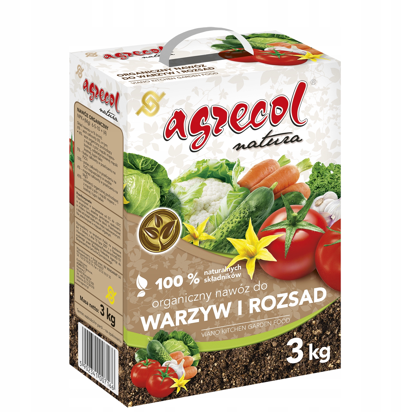 VIANO MIXPROF BIO 2 do warzyw i rozsad 3kg
