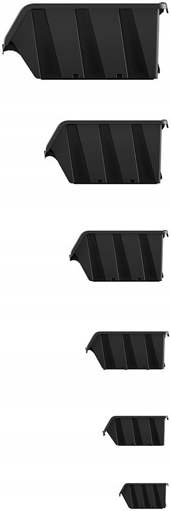 Pojemnik magazynowy Truck KTR23 | Czarny — 9