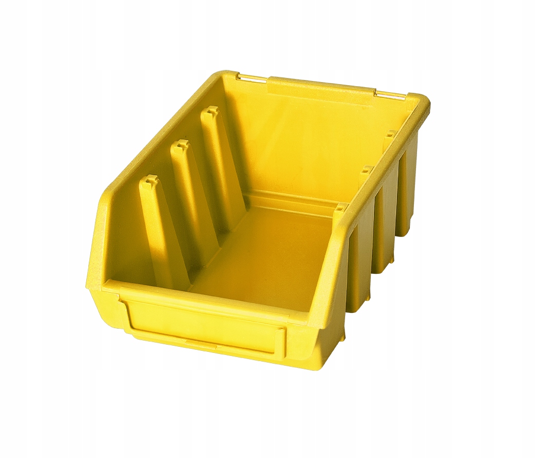 Pojemnik magazynowy, Kuweta warsztatowa, 16.1x11.6x7.5cm, Kolor Żółty