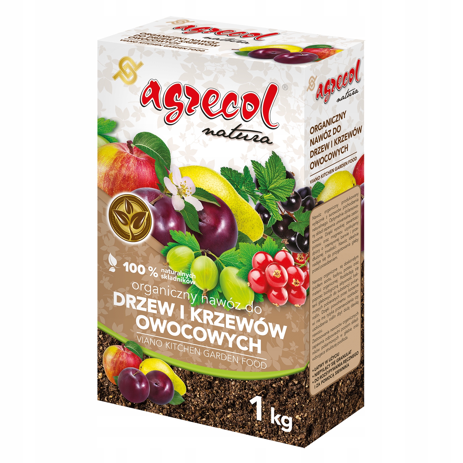 Organiczny nawóz do drzew i krzewów 1kg