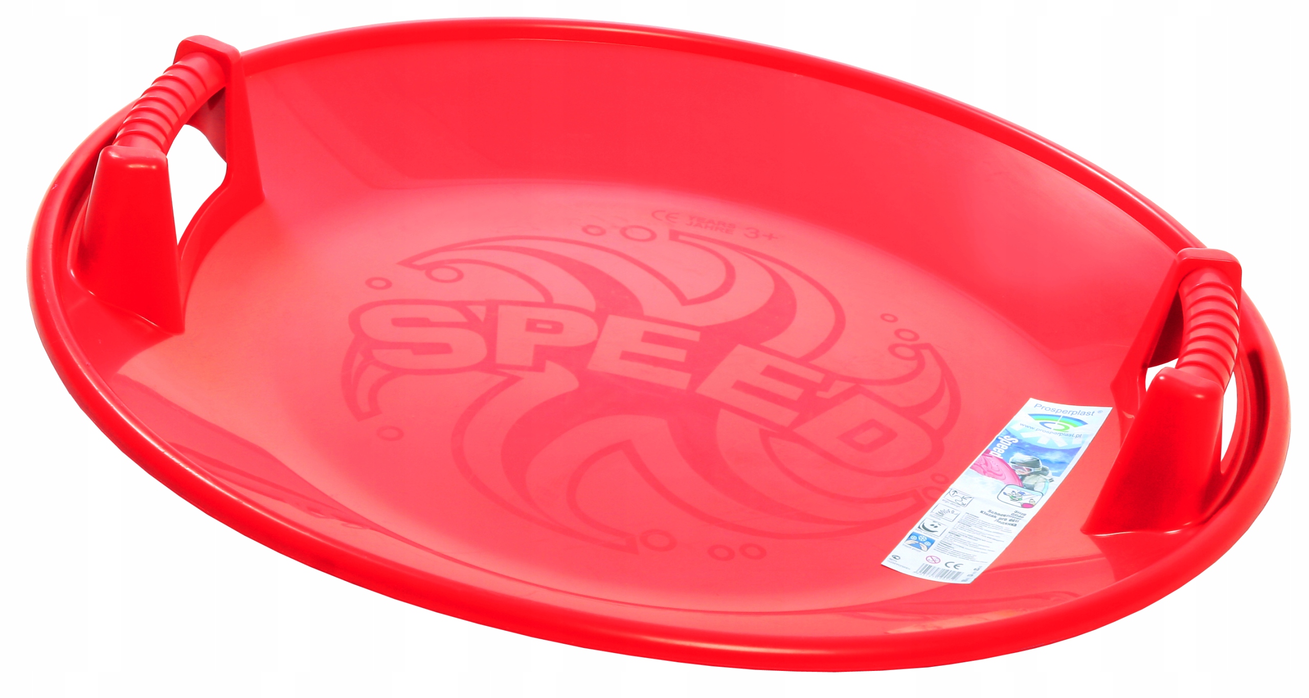 Sanki SPEED + ślizg KID2 + kulkomat IKUL1, Czerwony