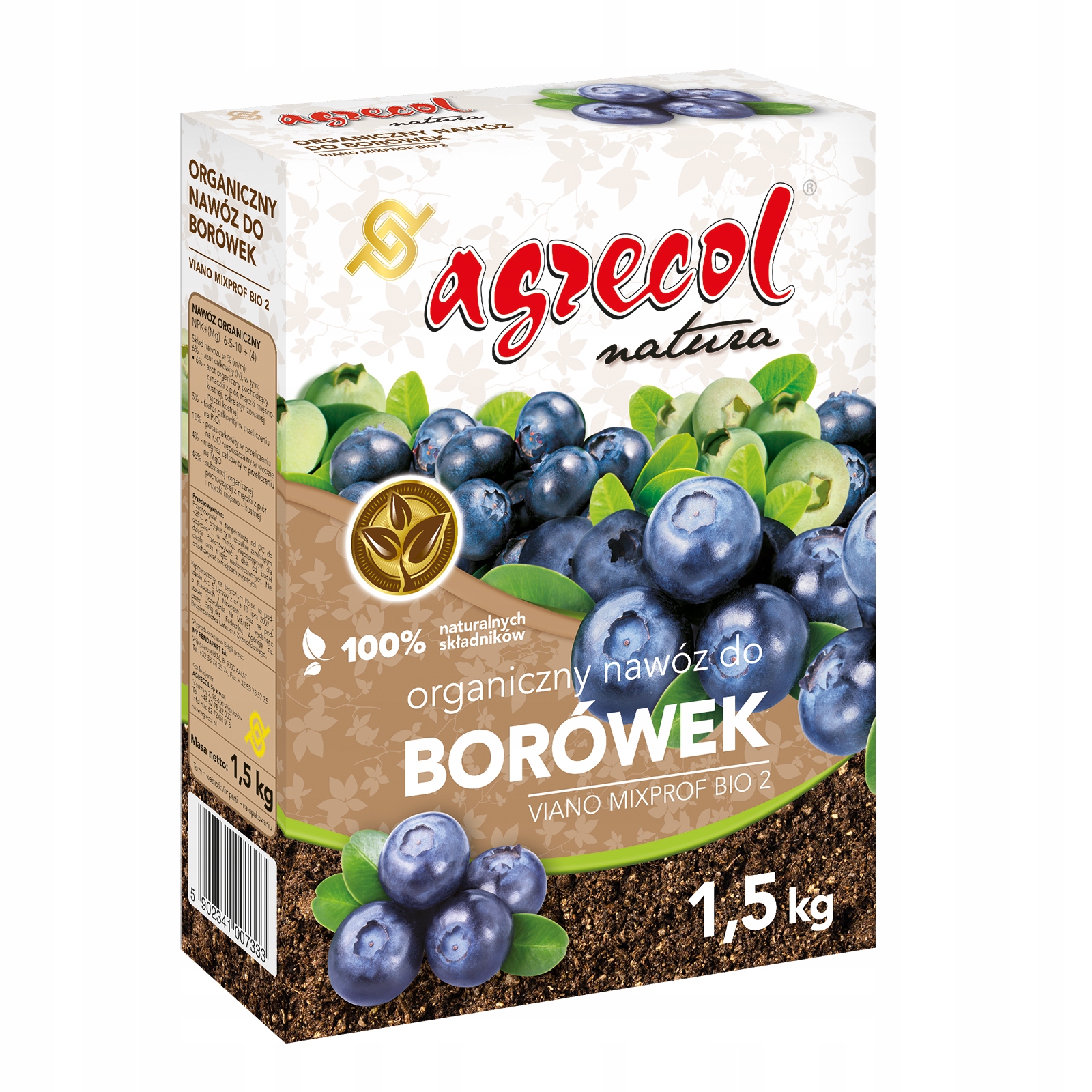 VIANO MIXPROF BIO 2 do borówek 1,5 kg
