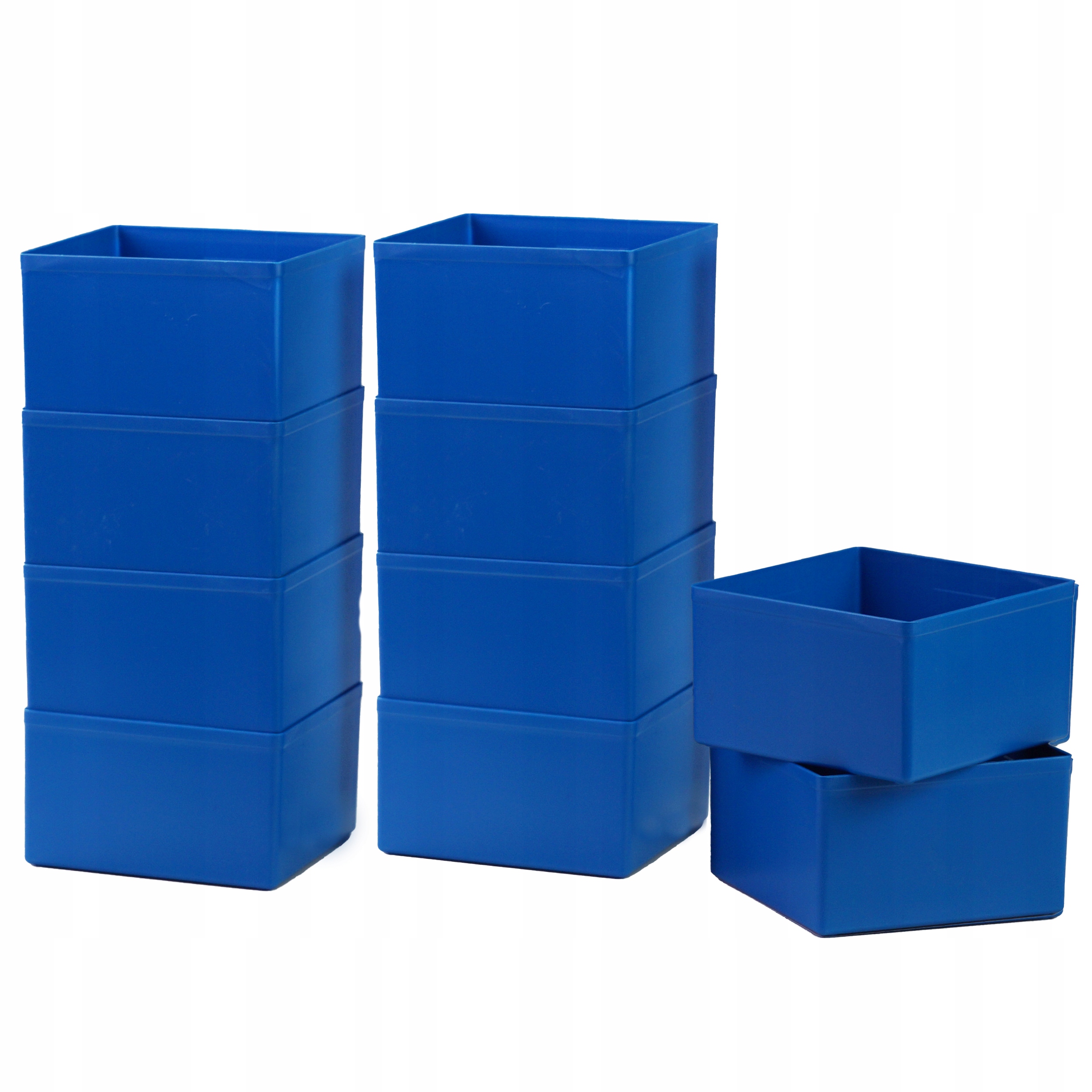 10x Pojemnik na drobiazgi EuroPlus 108x108x63