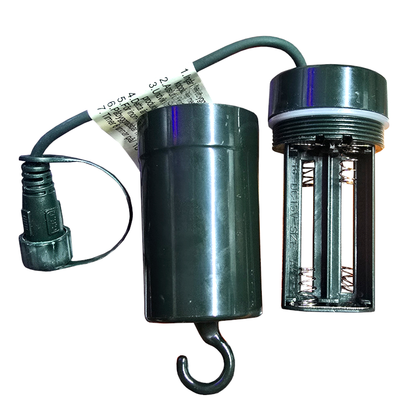 Pudełko na baterie do lampek świątecznych 4 x AA