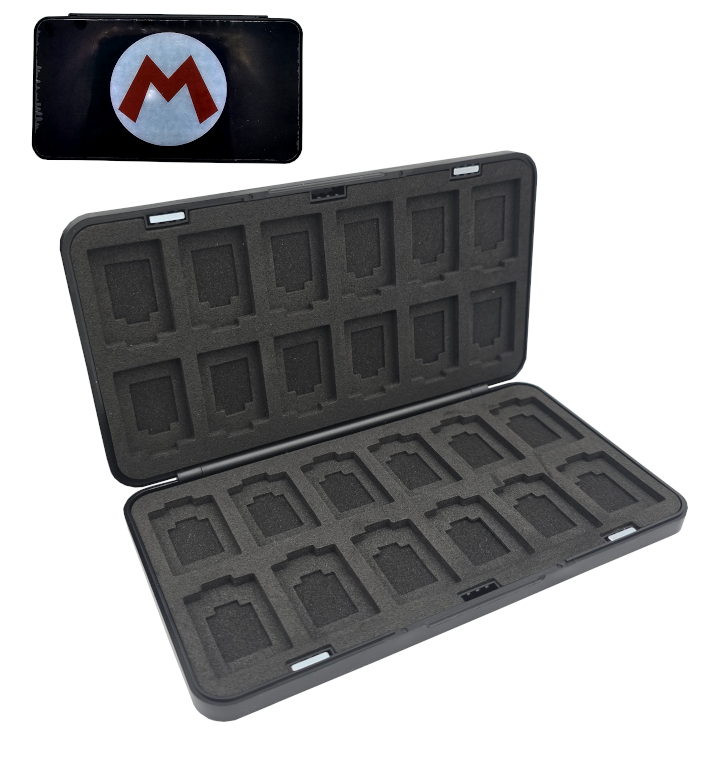 Opakowanie etui na gry do Nintendo na 24 gry Mario