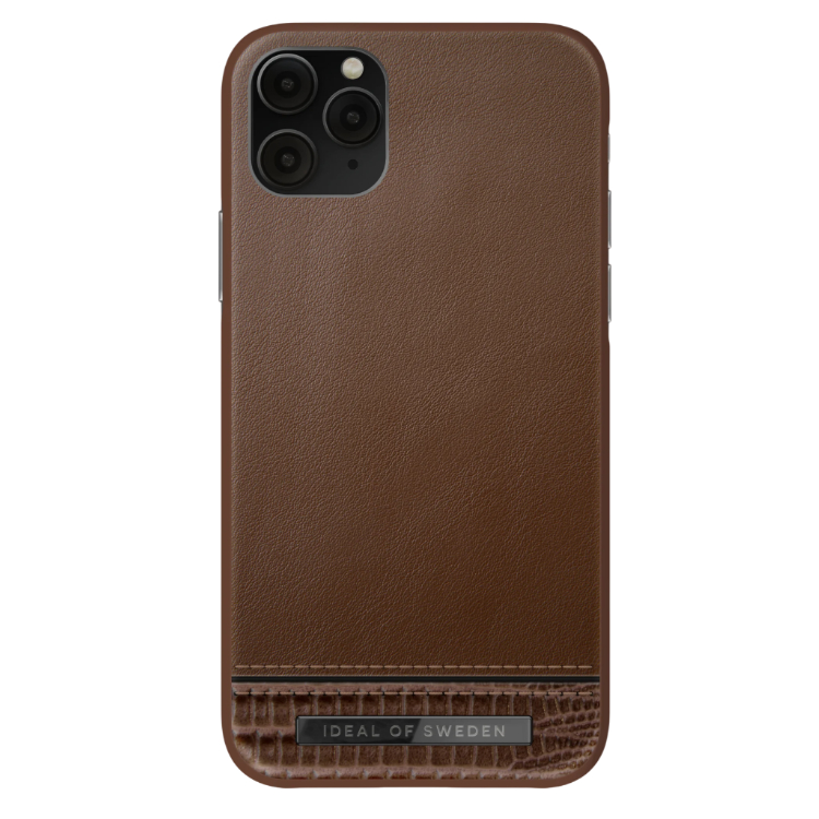 Etui brązowe iPhone 11 Pro Max/XS Max Wild Cedar Snake iDeal Of Sweden