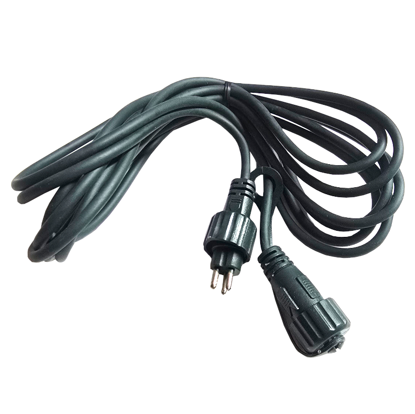 Przedłużacz do lampek choinkowych LED zielony 3 m