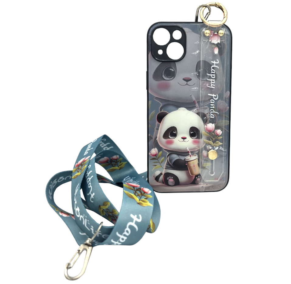 Etui do telefonu case plecy iPhone 14 Plus ze smyczą