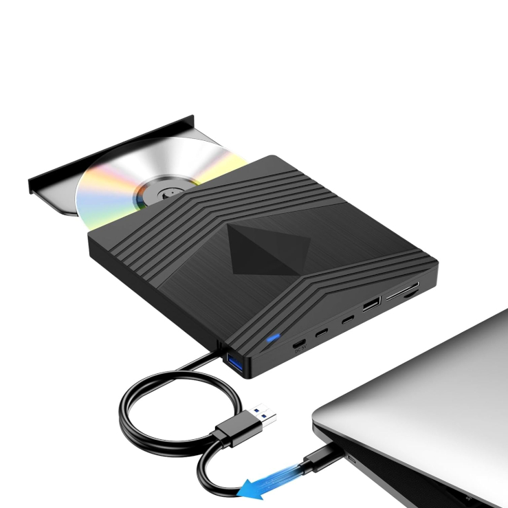 Napęd nagrywarka CD/DVD zewnętrzna Aumdie BT682 przenośny