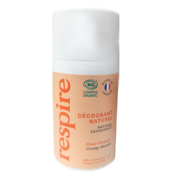 Dezodorant roll-on - w kulce Pomarańcza Vegański RESPIRE 50ml