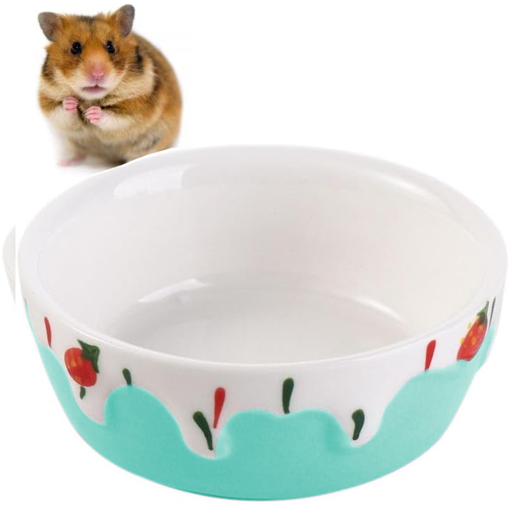 Ceramiczna miseczka na wodę jedzenie dla chomika 50 ml