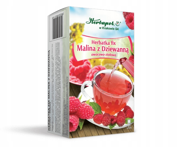Herbata malina z dziewanną Herbapol 40 g