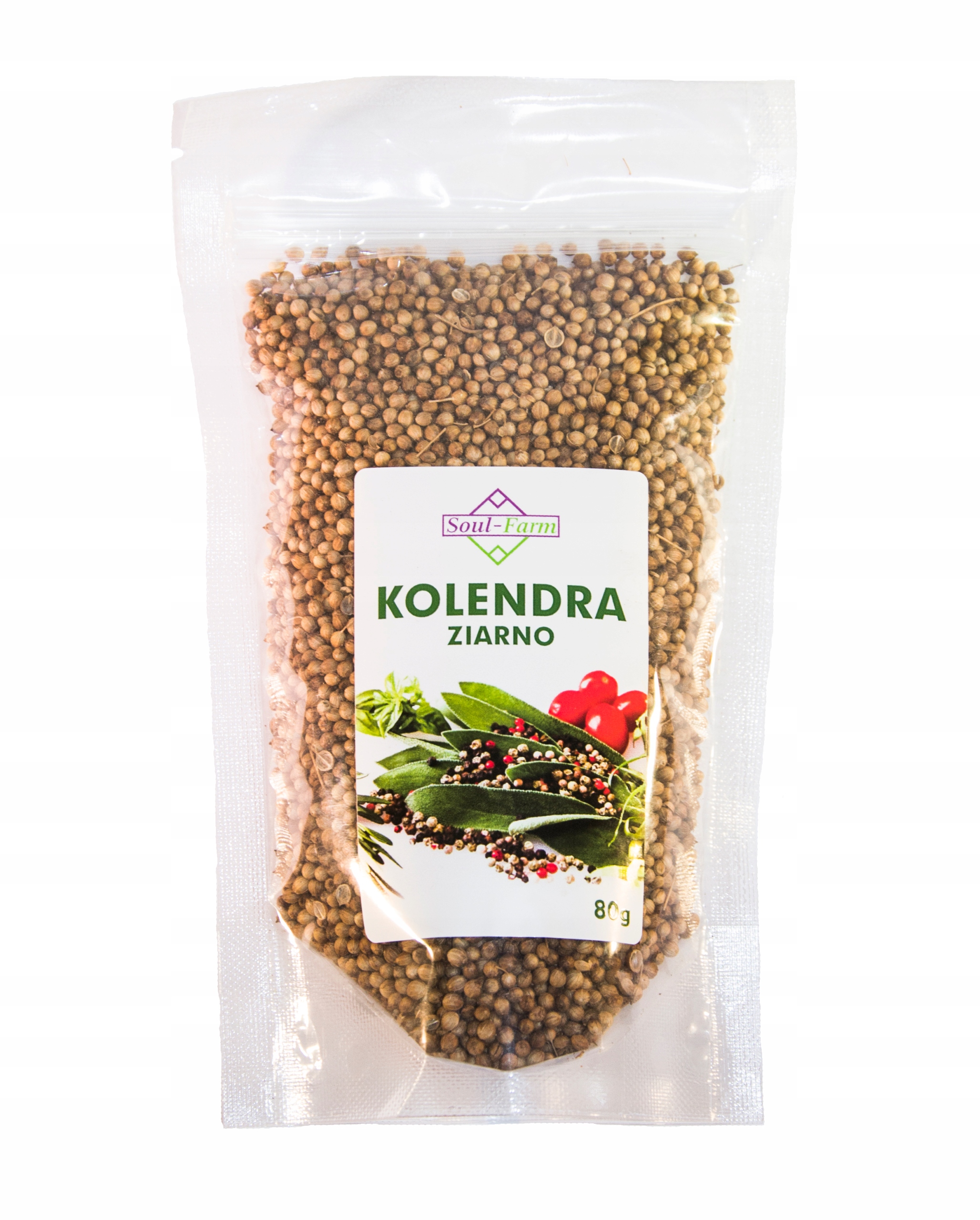 KOLENDRA ZIARNA ZIARNO PRZYPRAWA 80g