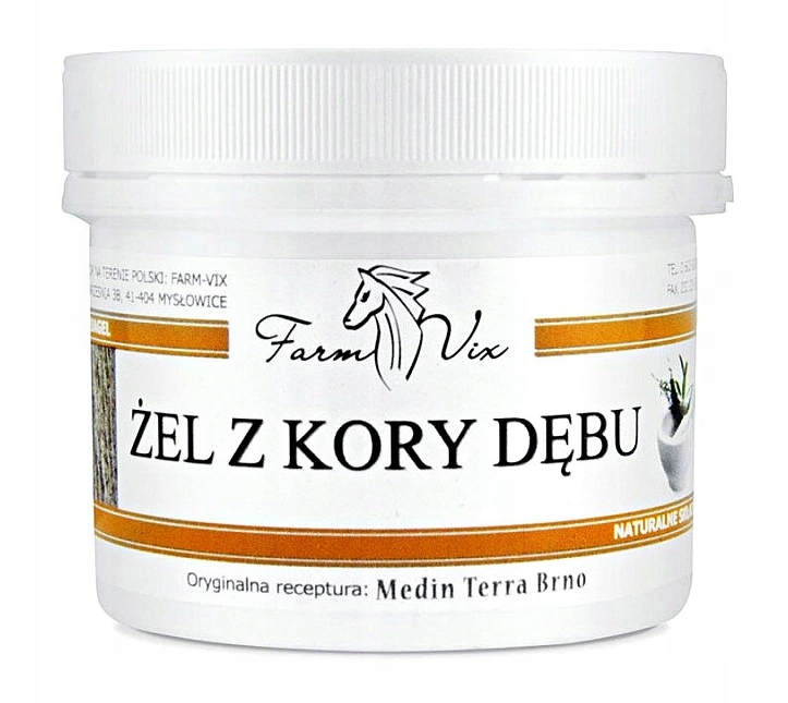 ŻEL z kory dębu ściągający 150 ml Farm-Vix