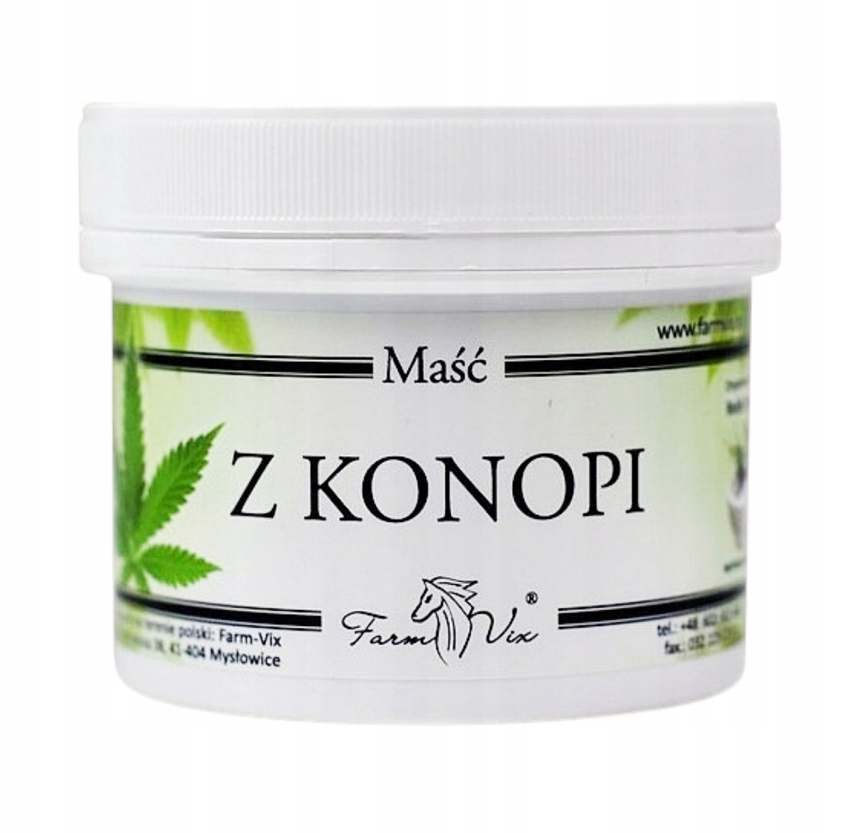 Maść z konopi Farm-Vix na łuszczyca 150 ml