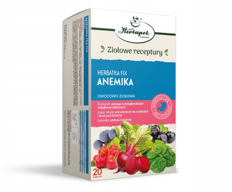 Herbata Herbapol Anemika 20 sztuk