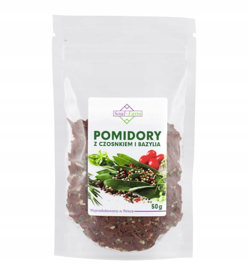 Pomidor z bazylią i czosnkiem 100 g