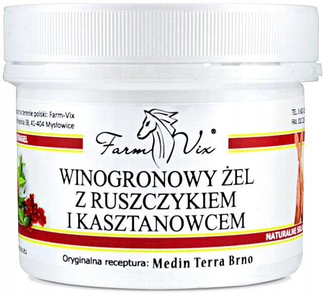 Żel na żylaki Farm-Vix Winogronowy 150 ml