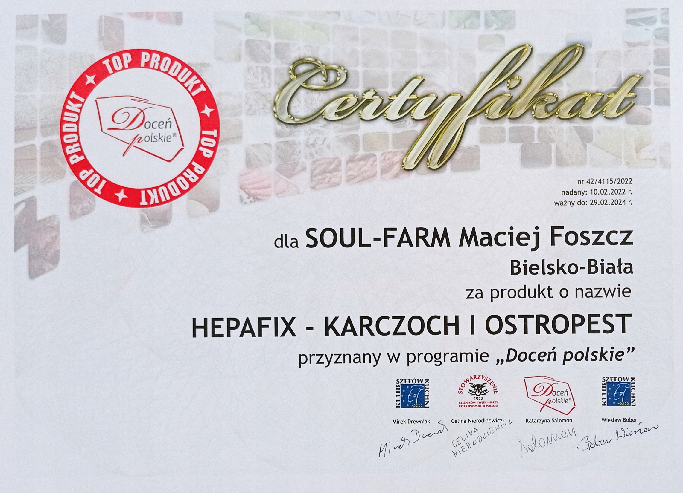 2X Hepafix Ostropest Karczoch sylimaryna 2x60 kaps