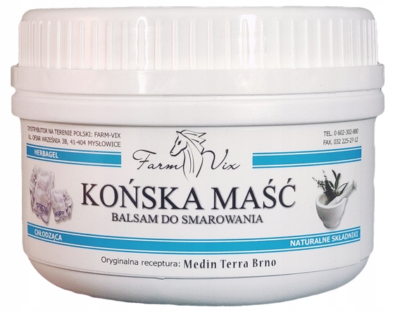 Maść Końska chłodząca 350g Farm-Vix