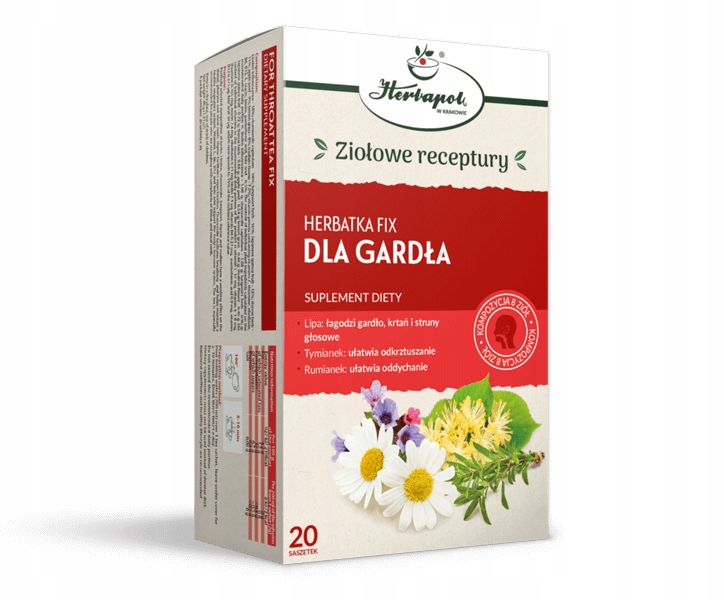 Herbatka fix Dla Gardła Herbapol Kraków 20