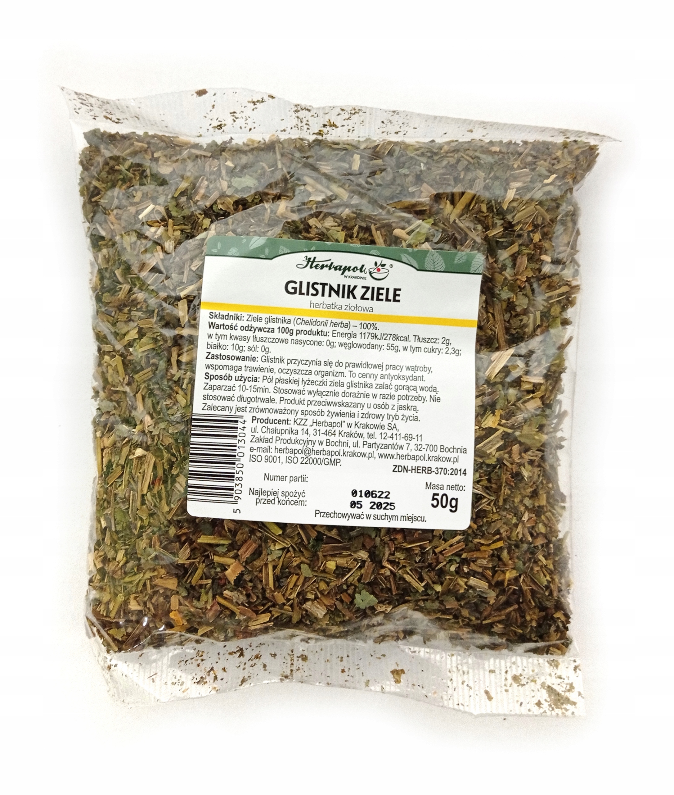 Glistnik Herbapol ziele 50 g