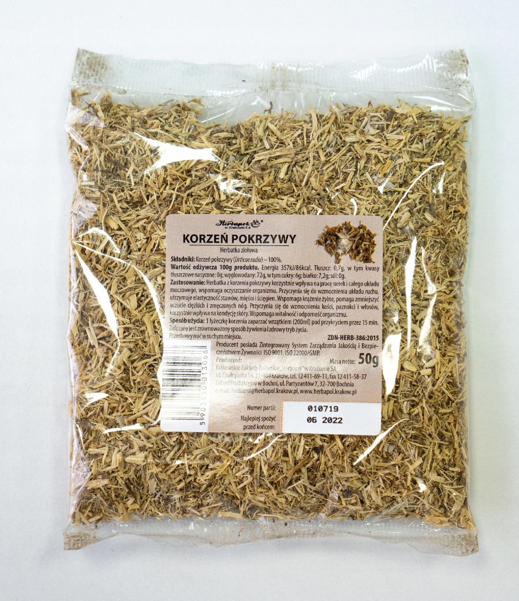 Pokrzywa Herbapol korzeń 50 g