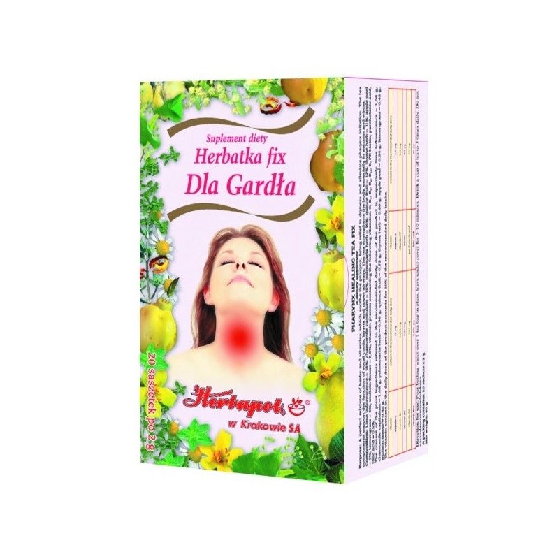 Herbatka fix Dla Gardła Herbapol Kraków 20